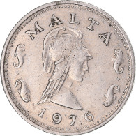 Monnaie, Malte, 2 Cents, 1976 - Malta