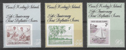 Cocos Island 1988 - N° 182, 183, 185 - Neuf **, MNH -  Boat, Bateau - Cocos (Keeling) Islands