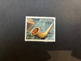 6-8-2023 (stamp) EUROPA CEPT - Mint / Neuf - 2014  - Switzerland (pipe) - 2014