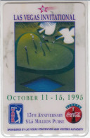 HT Technologies Phonecards - Coca Cola - PGA Tout Las Vegas 1995 - Werbung