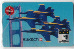 HT Technologies Phonecards - Coca Cola - San Francisco Fleet Week - Werbung