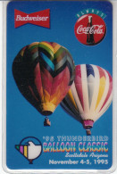 HT Technologies Phonecards - Coca Cola - Thunderbird Ballon Classic - Werbung