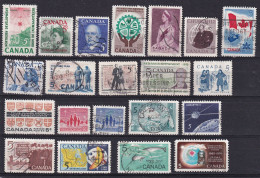 Canada 1960-1969  Lot  °    2 Scans - Used Stamps