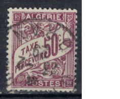 ALGERIE      N°  YVERT  TAXE 7  Oblitéré ( OB 11/47  ) - Timbres-taxe