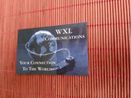 WXL Communications Used 200 BEF Thin Karton Rare I - Cartes GSM, Recharges & Prépayées