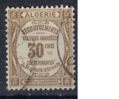 ALGERIE      N°  YVERT  TAXE  17  Oblitéré ( OB 11/47  ) - Timbres-taxe