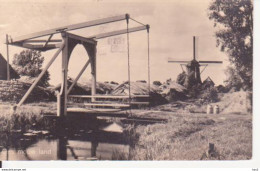 Naardermeer Brug, Molen 1948 RY15526 - Naarden