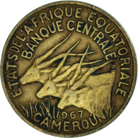 Monnaie, États De L'Afrique équatoriale, 10 Francs, 1967 - Camerún