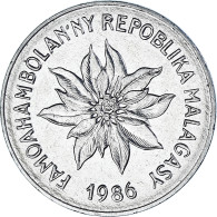 Monnaie, Madagascar, 2 Francs, 1986 - Madagascar
