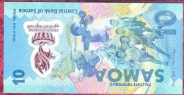 Banknotes Oceania Samoa Samoa 10 Tala 2019 UNC. Jubilee - Samoa