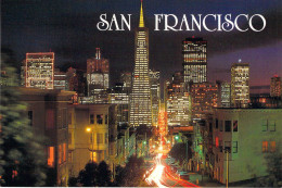 San Francisco - Vue Nocturne Sur La Ville - San Francisco