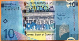 Samoa / Samoa 10 Tala (2017) Pick 39 UNC - Samoa