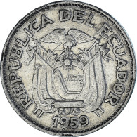 Monnaie, Équateur, 20 Centavos, 1959 - Equateur