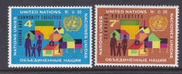 NU New York 1962 96-97 ** Famille Et Habitat - Unused Stamps