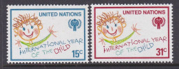 NU New York 1979 302-03 ** Dessin D’enfant Année Internationale De L’Enfant - Nuovi