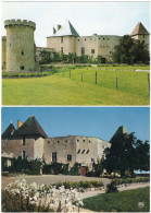 63. Gf. AIGUEPERSE. Château De La Roche. 2 Cartes (B) - Aigueperse