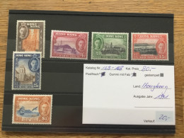 Hongkong 1941, 26. Febr. 100 Jahre Britische Kolonie MH* - Neufs