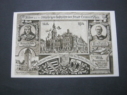 Crimmitschau , 500 Jahrfeier , Seltene Ansichtskarte Um 1914 - Crimmitschau