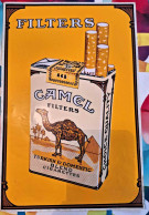 Camel Filters - Stickers Année 70 - 33 X 22 Cm - Reclame-artikelen