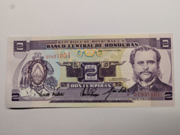 BILLET DE BANQUE HONDURAS - Honduras