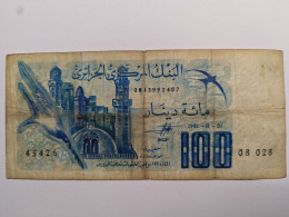 BILLET DE BANQUE ALGERIE - Algérie