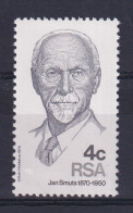 South Africa: 1975   Jan Smuts Commemoration   MNH  - Nuevos