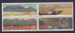 South Africa: 1975   Tourism   MNH Block Of 4 - Nuevos