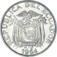 Monnaie, Équateur, 10 Centavos, Diez, 1964 - Equateur