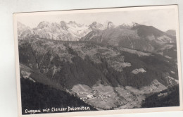 D2938) LUGGAU Mit Lienzer Dolomiten - Berge Und Blick Von Oben Auf Häuser 1954 - Lesachtal