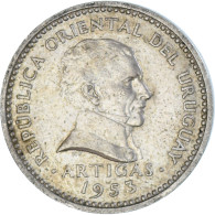 Monnaie, Uruguay, 10 Centesimos, 1953 - Uruguay