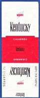 Portugal 1940/ 50, Pack Of Cigarrettes - KENTUCKY -|- Intar, Sintra Lisboa - 7 1/2 Grs. Esc. 1$60 - Empty Tobacco Boxes