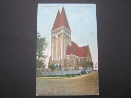 OSTERODE, Neue Kirche , Ostpreussen , Seltene Ansichtskarte Um 1916 - Ostpreussen