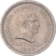 Monnaie, Uruguay, 2 Centesimos, 1953 - Uruguay