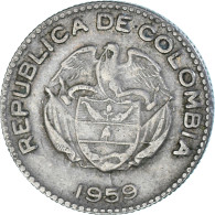 Monnaie, Colombie, 10 Centavos, 1959 - Colombie