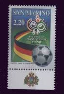 St Marin **  N° 2049 - Coupe Du Monde De Foot En Allemagne - Ungebraucht