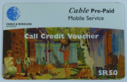 SEYCHELLES - Cable & Wireless - Mobile - Prepaid - Call Credit Voucher - Sychelles