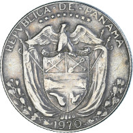 Monnaie, Panama, 1/4 Balboa, 1970 - Panamá