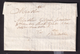 DDCC 223 - Lettre Précurseur LIPPELOO 1777 Vers Gilquin à HUMBEKE - Signé Vandevoorden - 1714-1794 (Oostenrijkse Nederlanden)