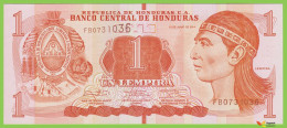 Voyo HONDURAS 1 Lempira 2014 P96/NEW  Prefix FB UNC - Honduras