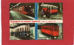 METRO---Transports En Commun Lyonnais---Le Métro En Service Depuis Le 2 Mai 1978----Multi-vues---voir 2 Scans - Métro