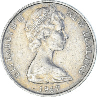 Monnaie, Nouvelle-Zélande, 10 Cents, 1967 - New Zealand