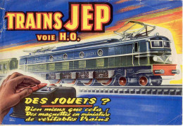 Catalogue JEP 1955 Trains Voie HO Serie 60 Des Jouets ? Bien Mieux +Tarif - Französisch