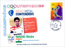 ALGERIJE 2016 - Cover Olympic Games Rio 2016 Shooting India Abhinav Bindra Tir Olympische Spiele Olímpicos Olympics JO - Waffenschiessen