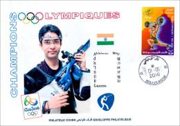 ALGERIJE 2016 - Cover Olympic Games Rio 2016 Shooting India Abhinav Bindra Tir Olympische Spiele Olímpicos Olympics JO - Shooting (Weapons)