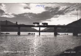 D2990) Abendstimmung Am WEISSENSEE - Kärnten - FOTO AK Mit 2 KÜHEN - Auf Brücke - MONOPOL 23325 - Weissensee