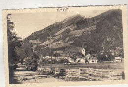 D2994) OBERVELLACH - Ober Vellach Gegen Die Tauern Im Mölltal - Straße Mit Holzzaun KIRCHE Häuser - Obervellach