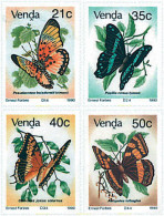 77386 MNH VENDA 1990 MARIPOSAS - Venda