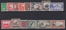 New Zealand, Scott 185-198 (SG 556-569), MLH - Nuovi