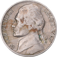 Monnaie, États-Unis, 5 Cents, 1960 - 1938-…: Jefferson