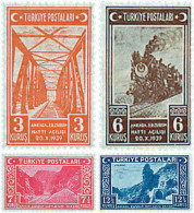 653055 HINGED TURQUIA 1939 INAUGURACION DE LA LINEA FERROVIARIA ANKARA-ERZEROUM - ...-1858 Prephilately